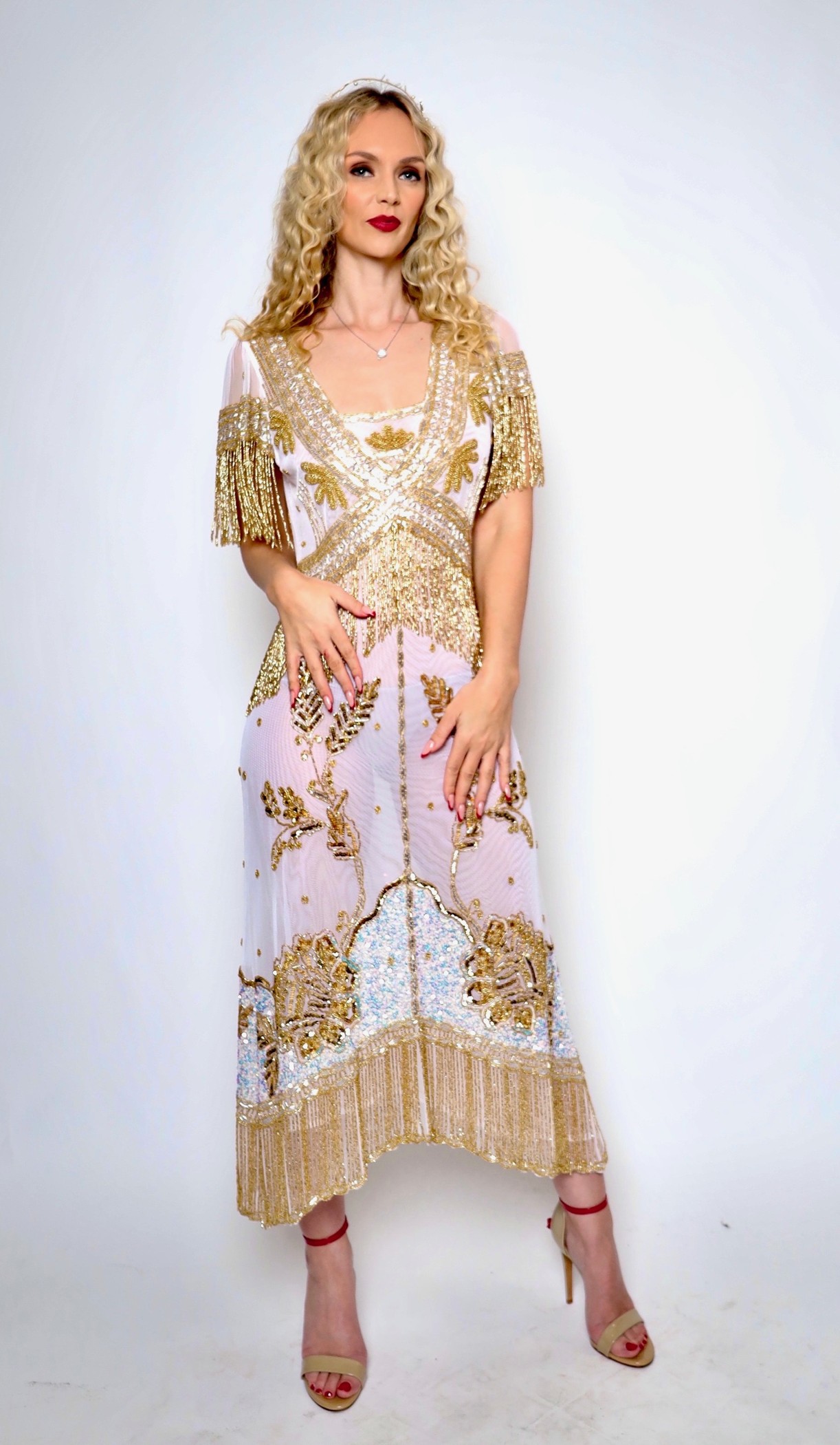 The Gilded Gown — White