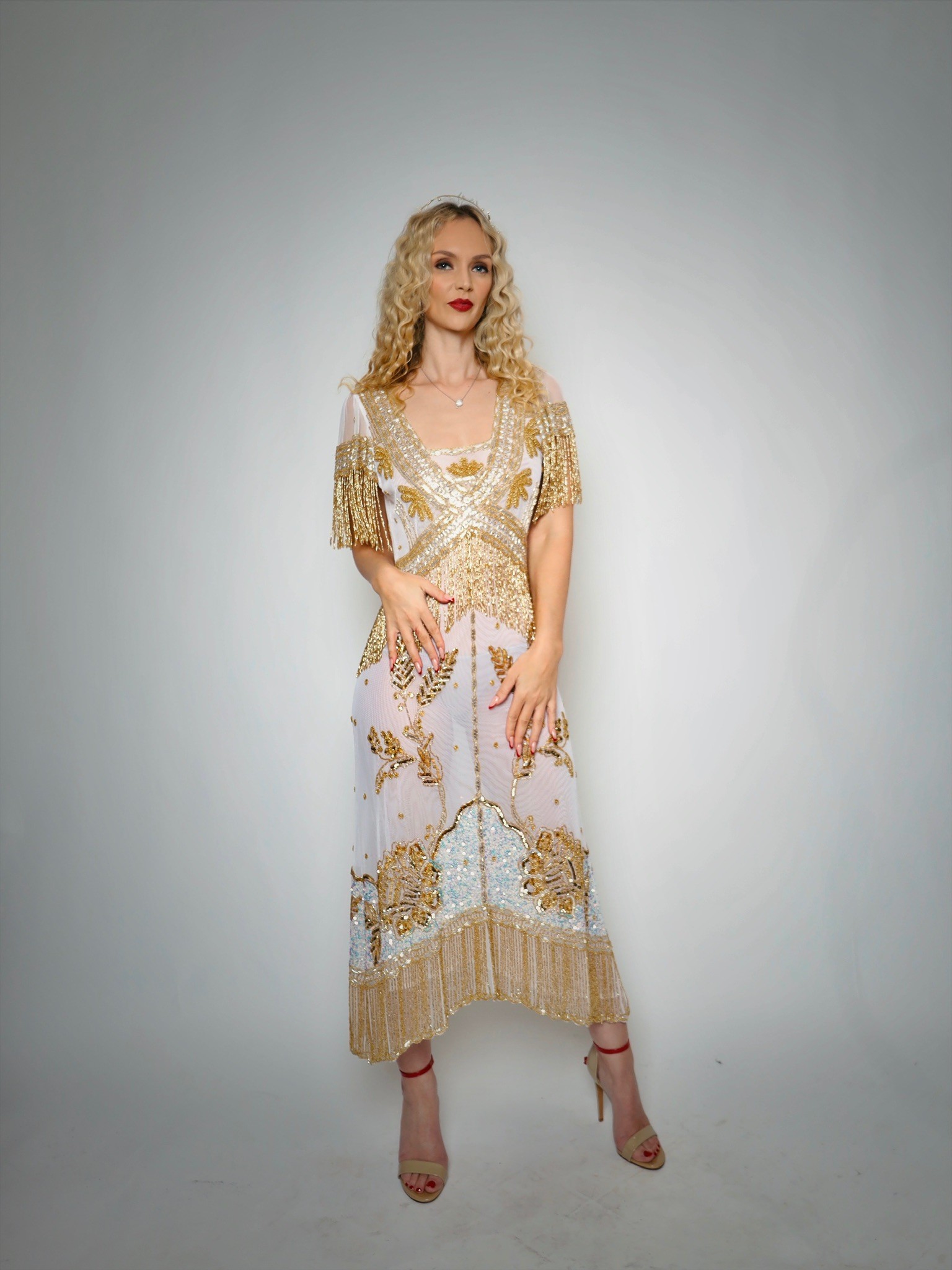 The Gilded Gown — Worn